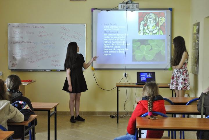 Zajęcia w klasie językowej